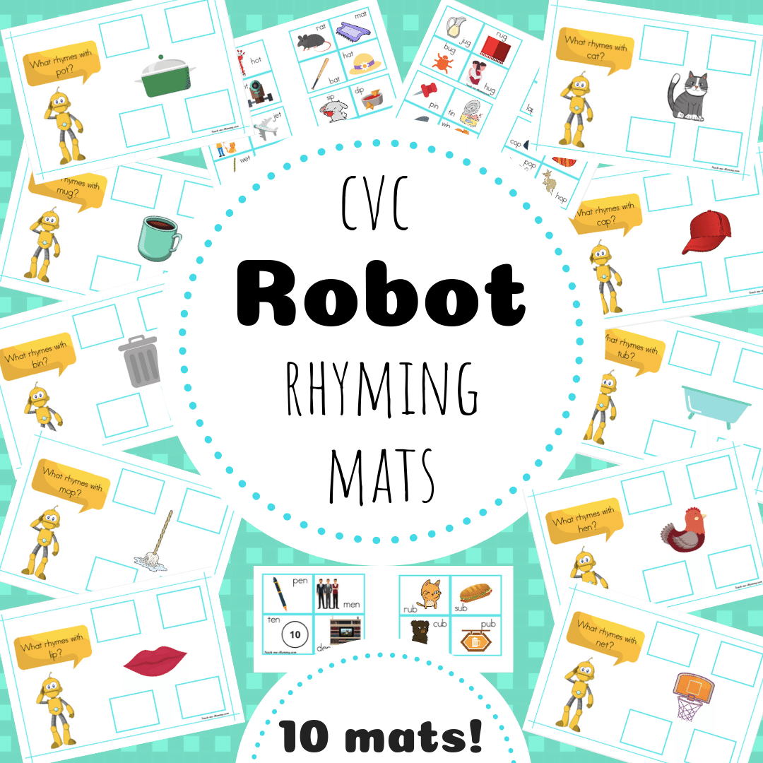 Robot Rhyming Mats