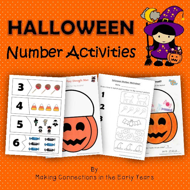 Halloween Number Activities