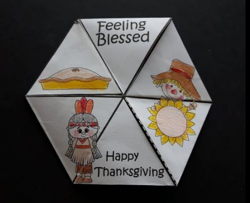 Thanksgiving Crafts - 3D Fidget Spinners