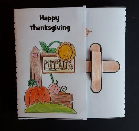 Thanksgivng Crafts - Exploding Box