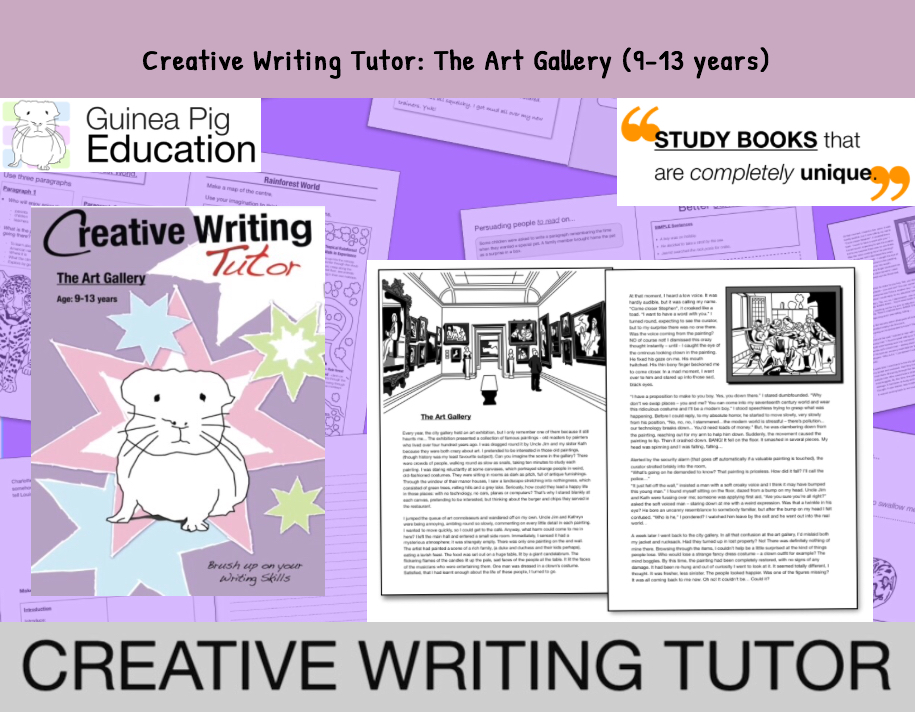 The Art Gallery: Brush Up On Your Writing Skills (9-13 years)