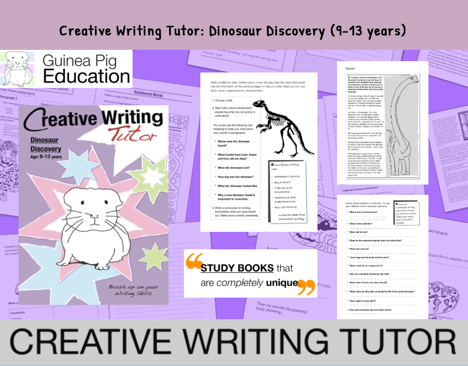 Dinosaur Discovery: Brush Up On Your Writing Skills (9-13 years)