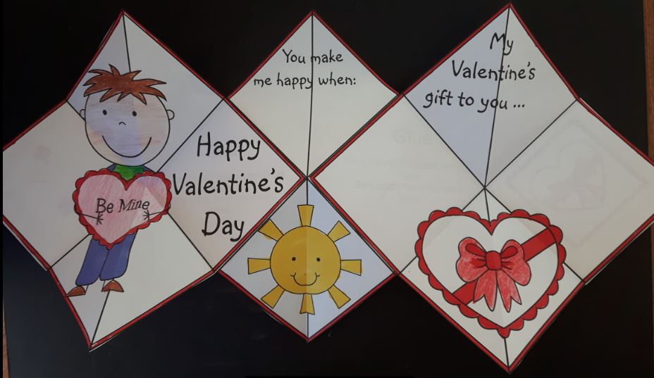 Valentine's Day Crafts - Squash Book