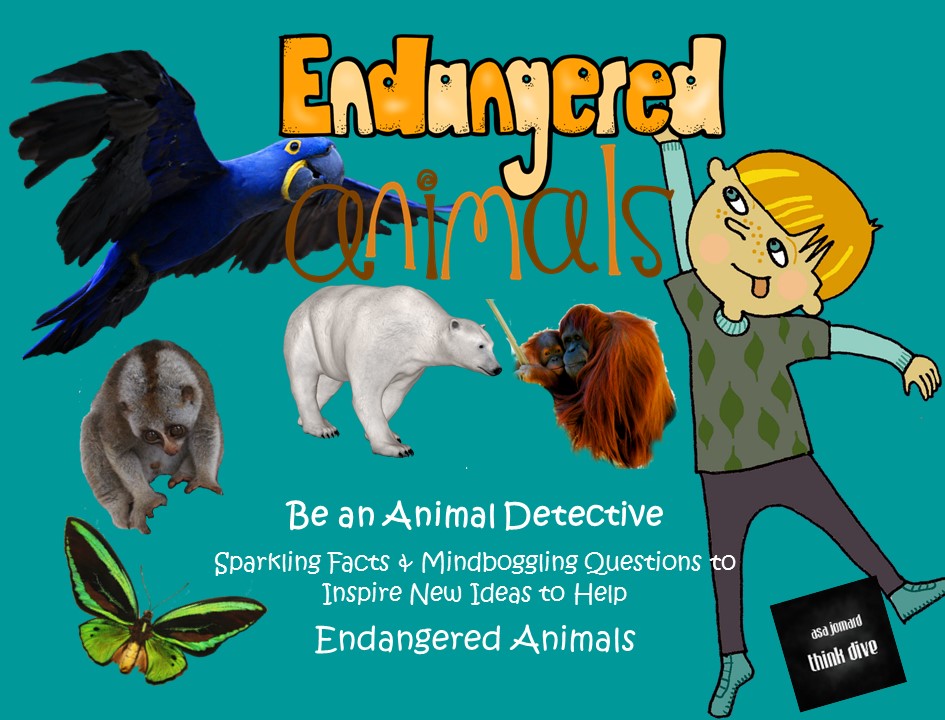 STEM - Be an Endangered Animal Detective - Identify and Solve Problems