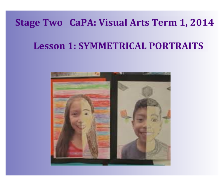 VISUAL ARTS PROGRAM 1 SMART-BOARD PAGES