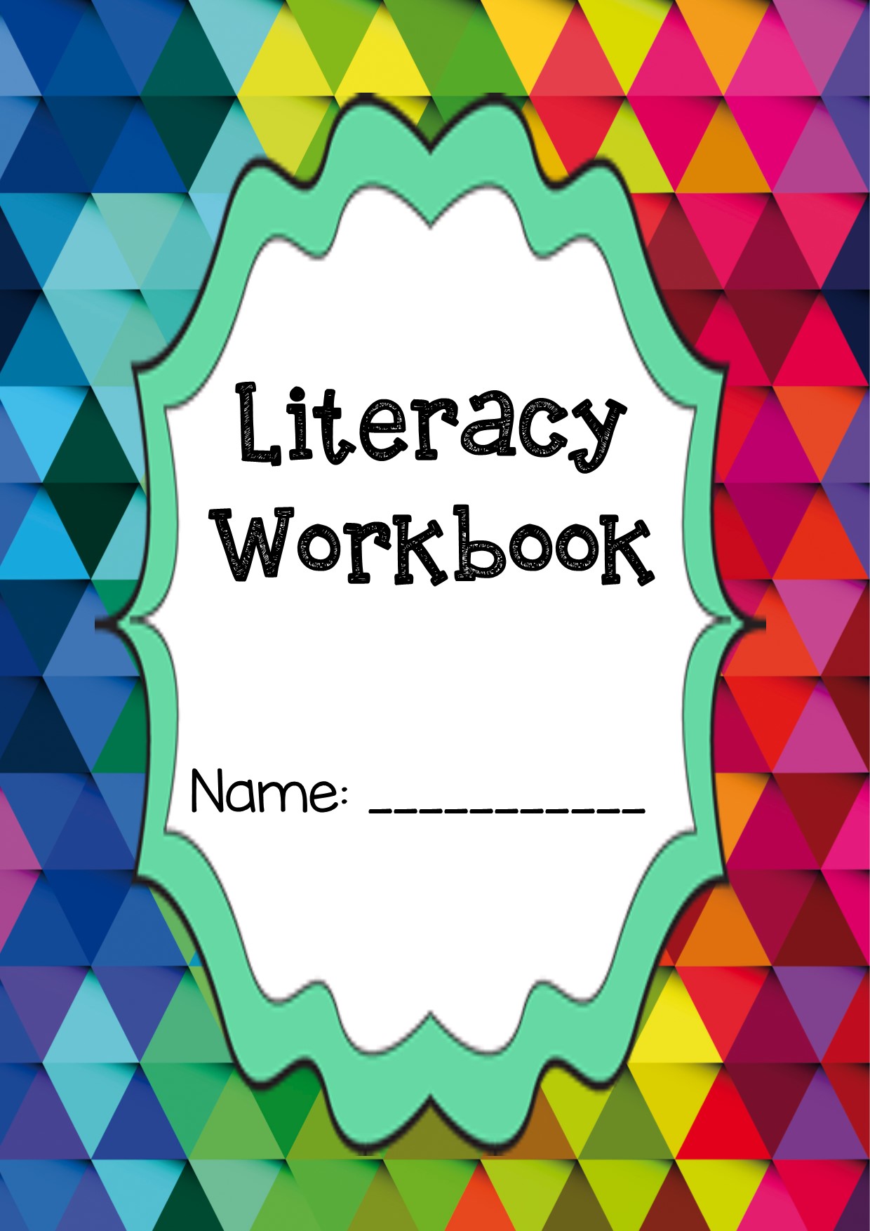 Fast Finishers Literacy Workbook