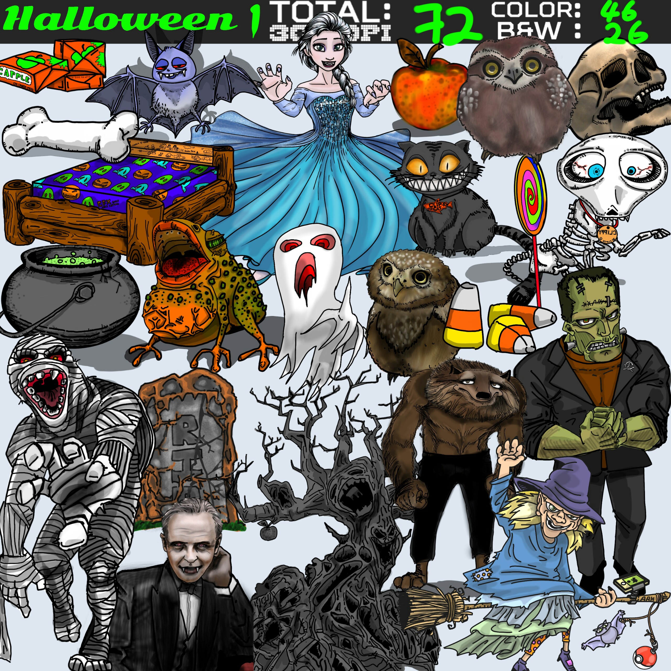 Halloween 01 (bundle)