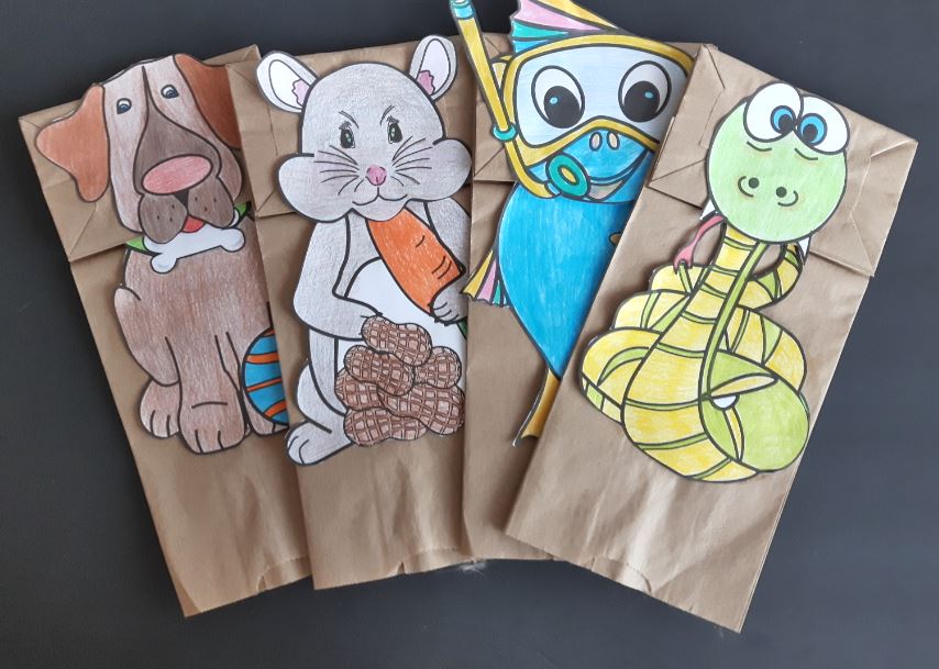 What Pet Should I Get?  Paper Bag Puppets #2