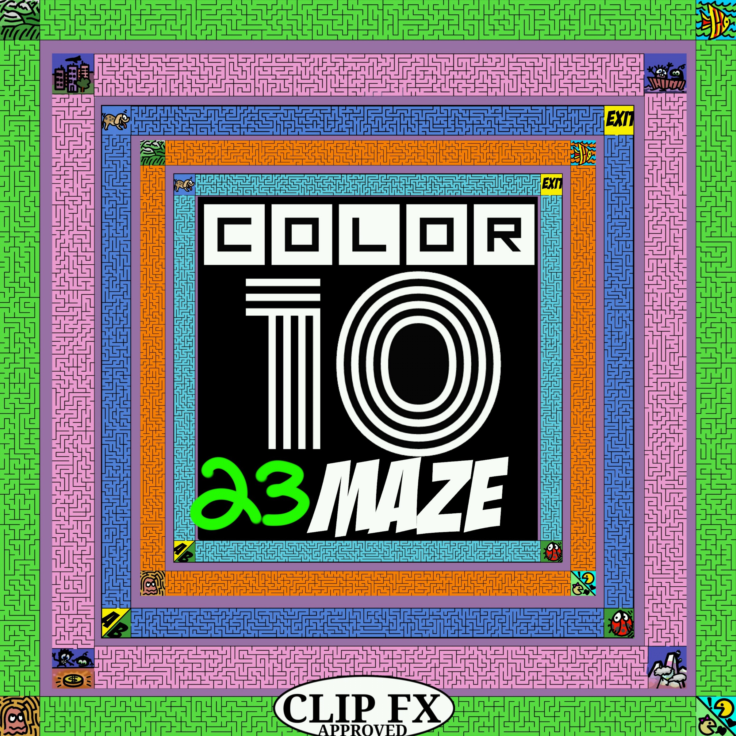 Border, Frame (Maze)