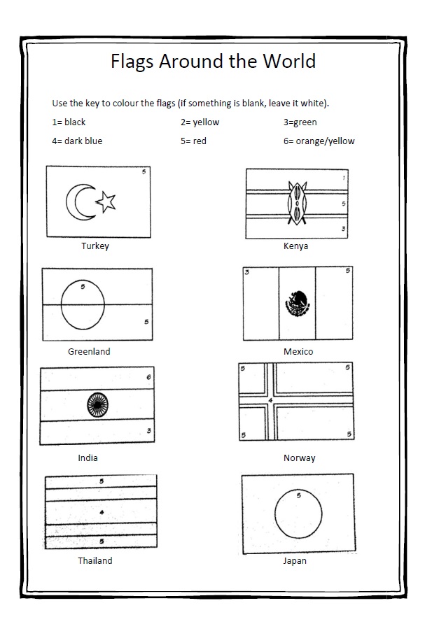 Flags Around the World