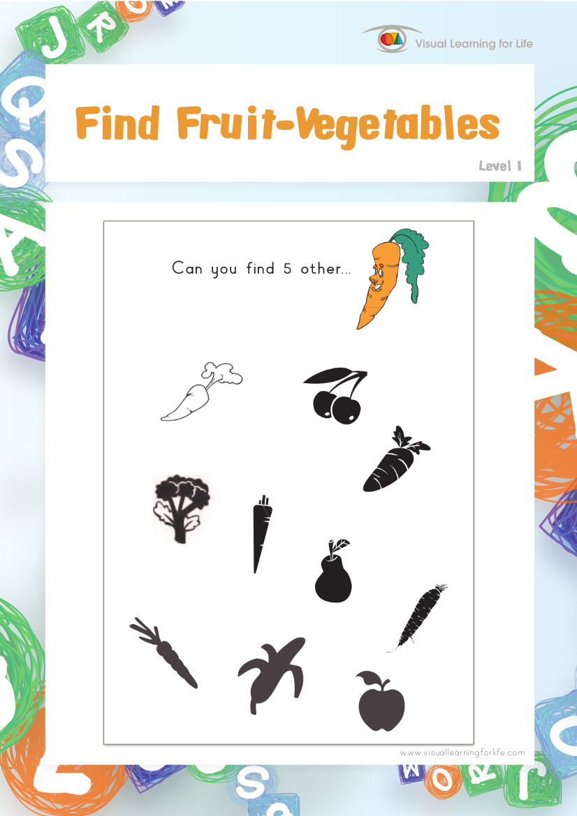 Find Fruit-Vegetables