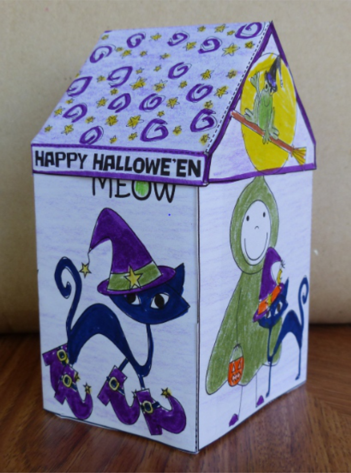 Hallowe'en Crafts - Black Cat Strut