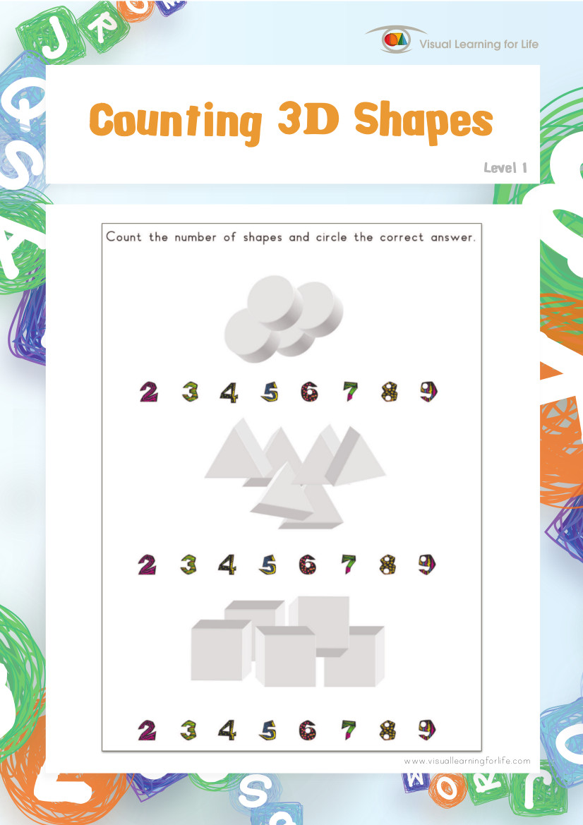 Counting 3D Shapes