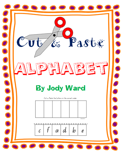 Alphabet Cut and Paste Worksheets