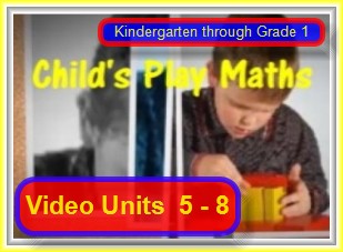 Child's Play Maths Video Tutorials: Units 5 - 8 (Bundle)