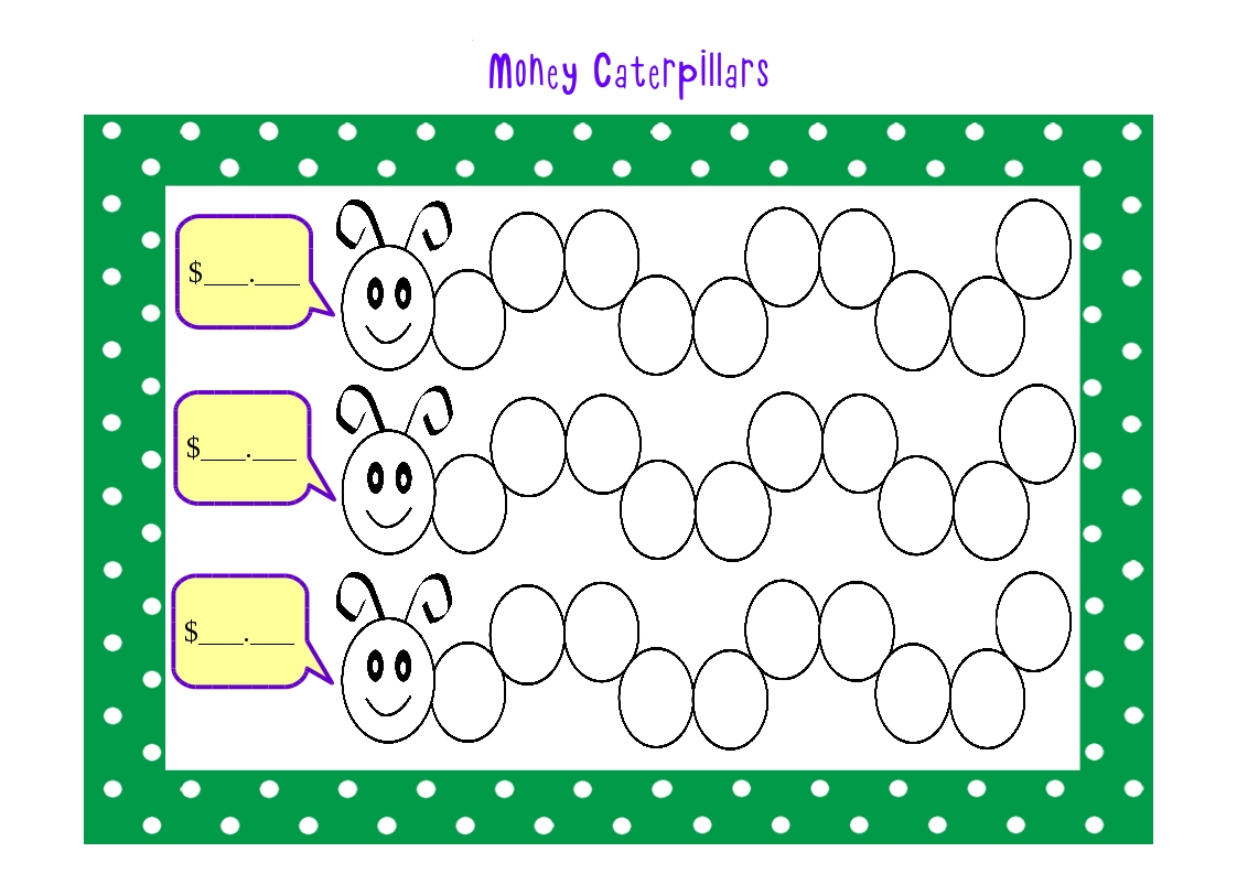 Australian Money Caterpillars