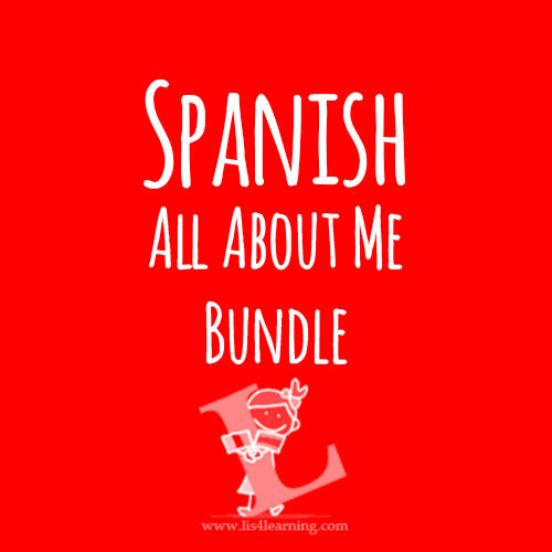 Spanish - All about me unit
