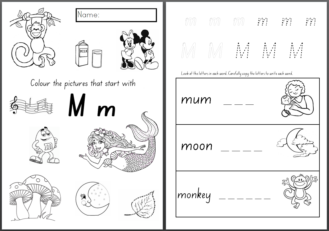 Letter of the Week Kindergarten Literacy Booklets