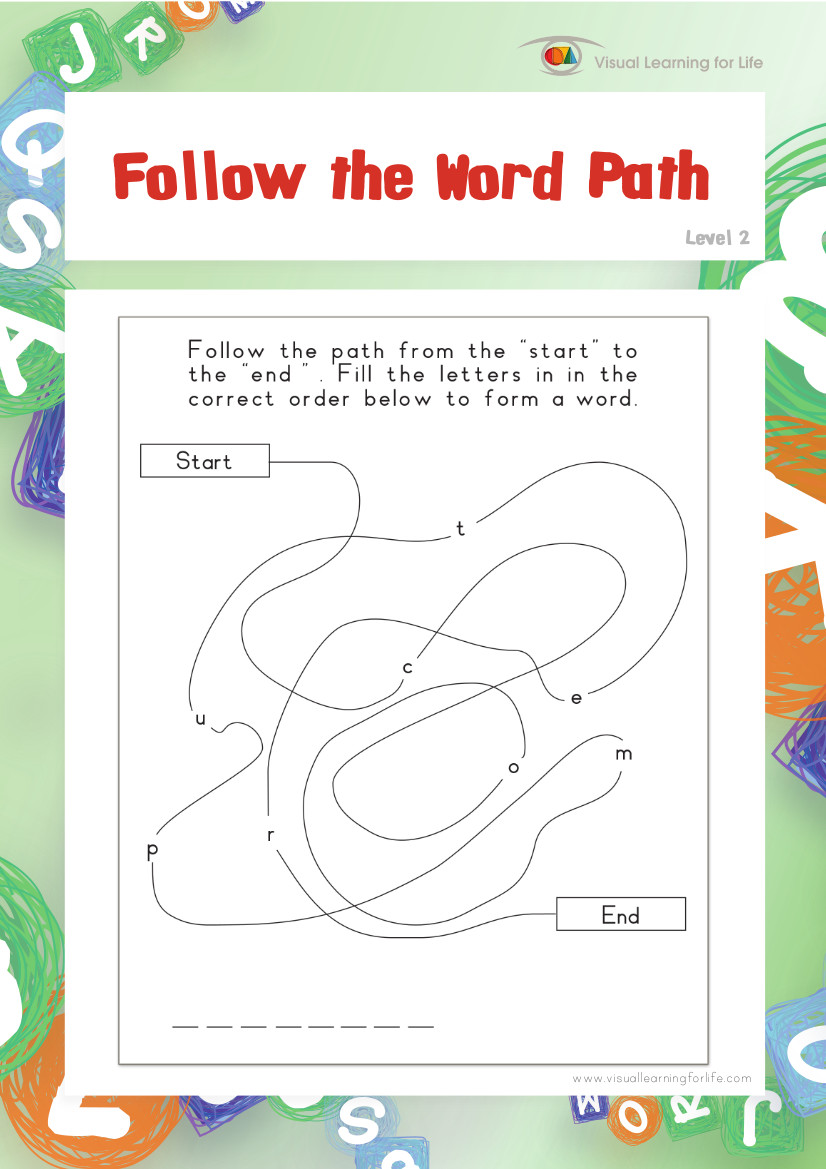 Follow the Word Path