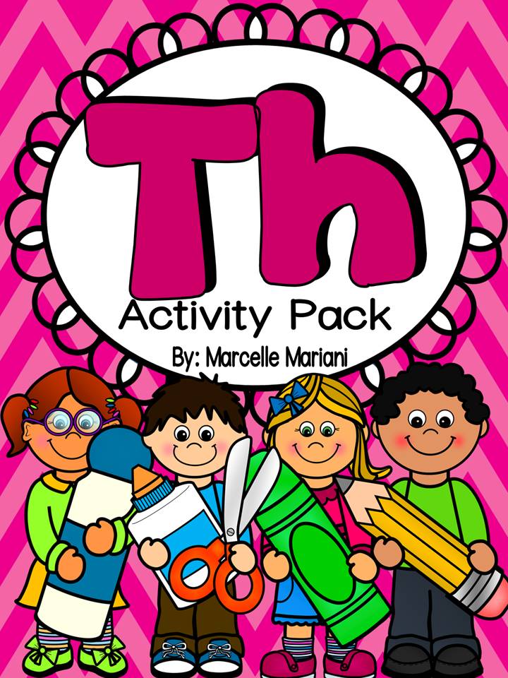 TH- Worksheets, Centers, Flip & Fold-able books, Word wall- Activity Pack