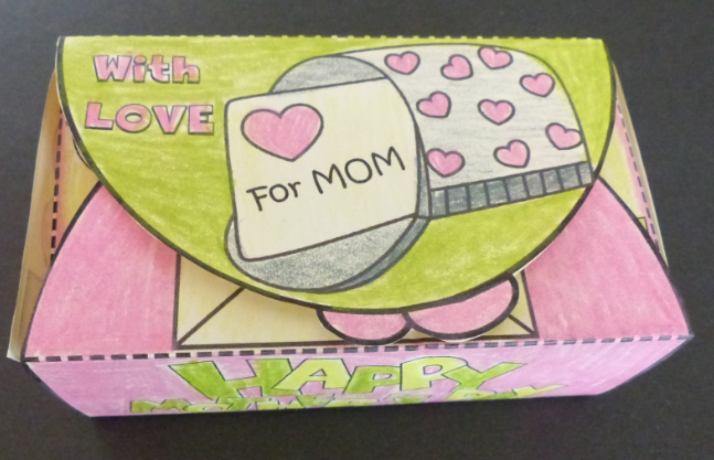 Mother's Day Crafts - Soap Gift Box