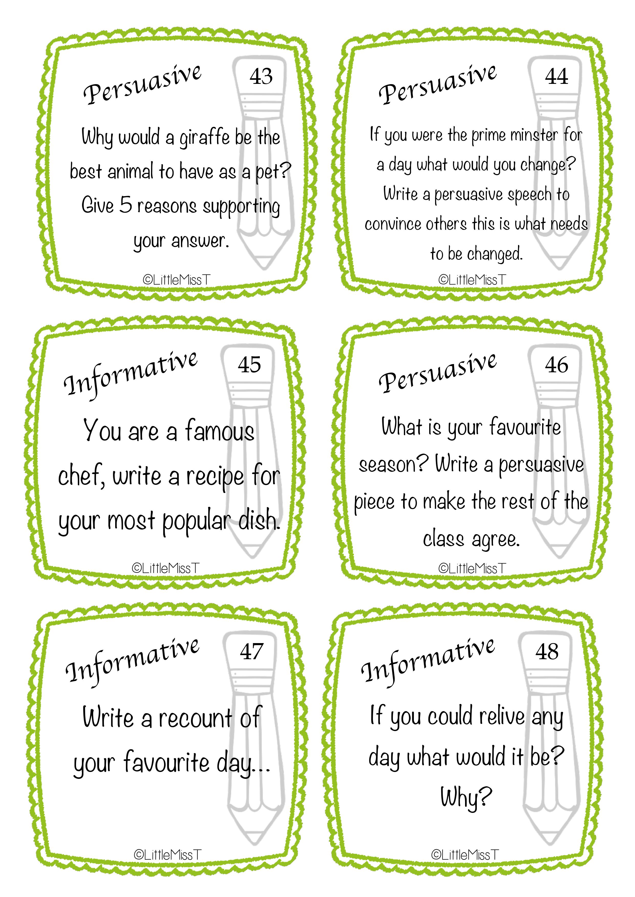 144-writing-prompt-cards-informative-persuasive-and-imaginative