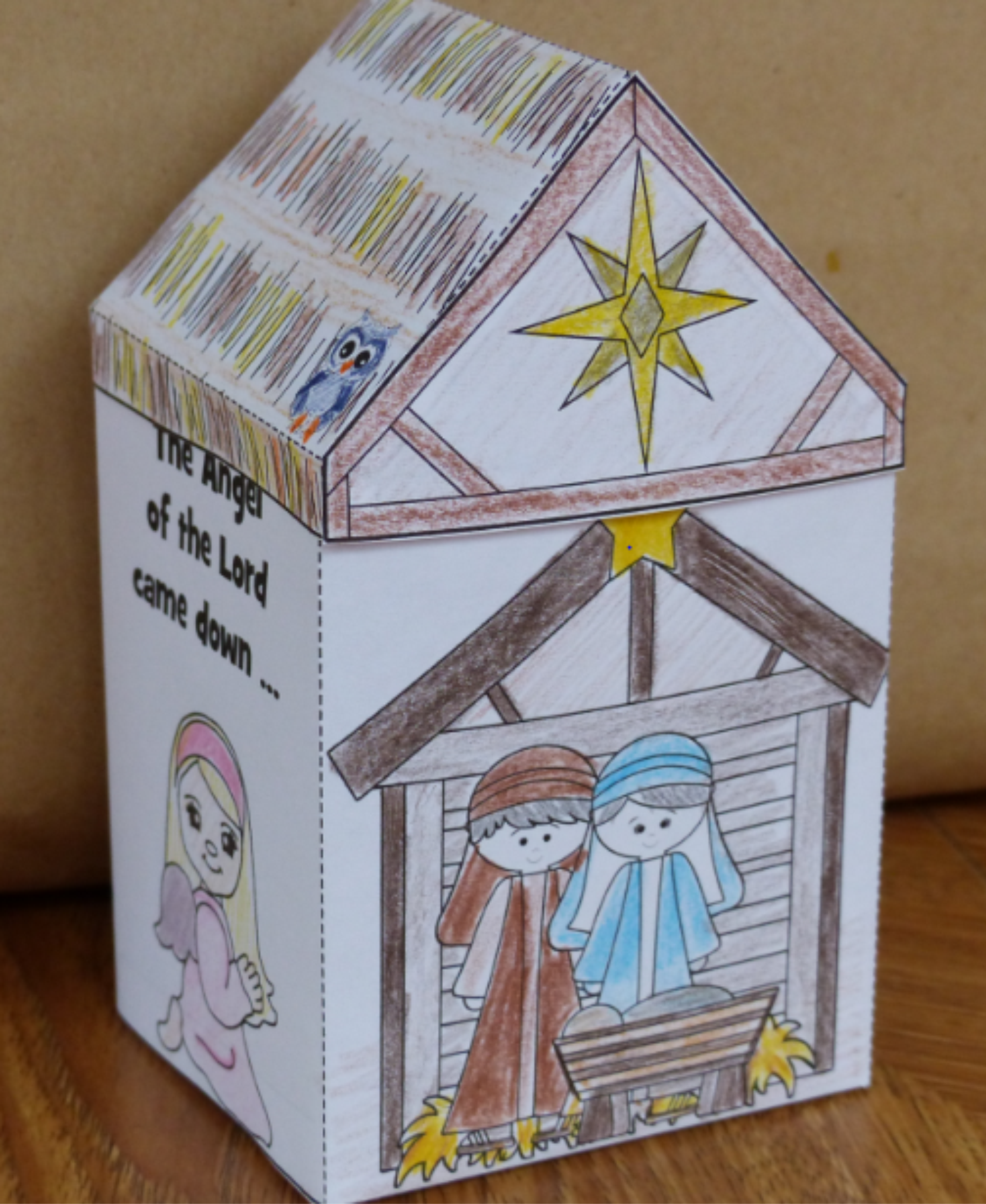 Christmas Crafts - Nativity Scene