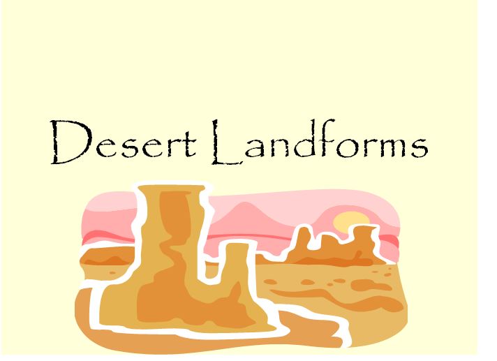 Desert Landforms