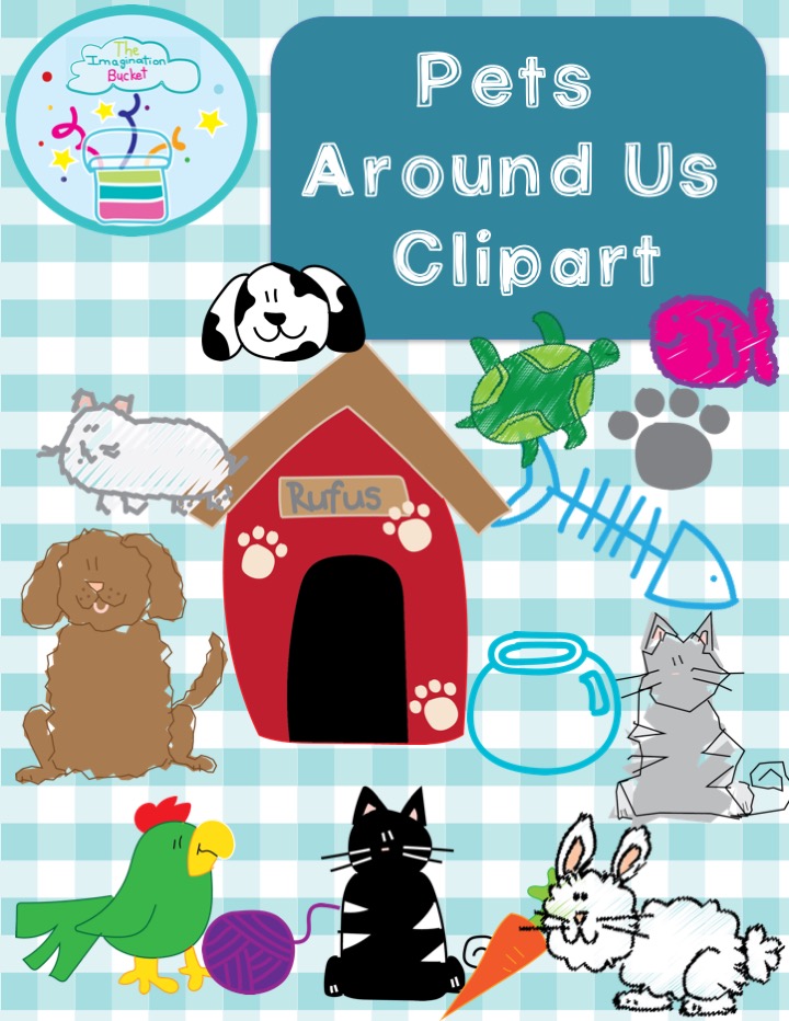 Pets Around Us Clipart