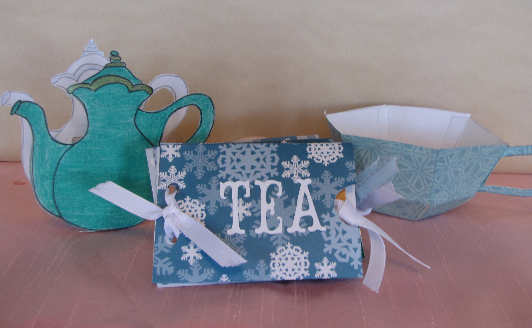 Mother's Day Craft - Tea Pot, Tea Cup & Saucer, Tea Sachet