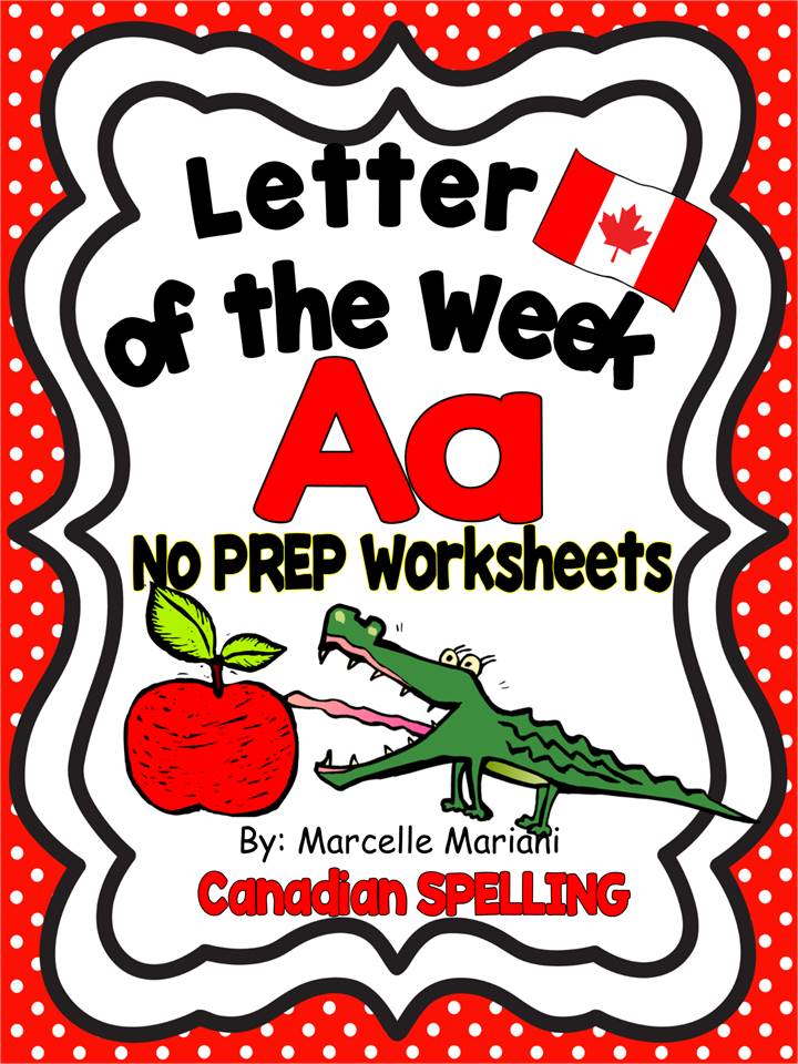 LETTER A WORKSHEETS- NO PREP WORKSHEETS AND ART ACTIVITIES