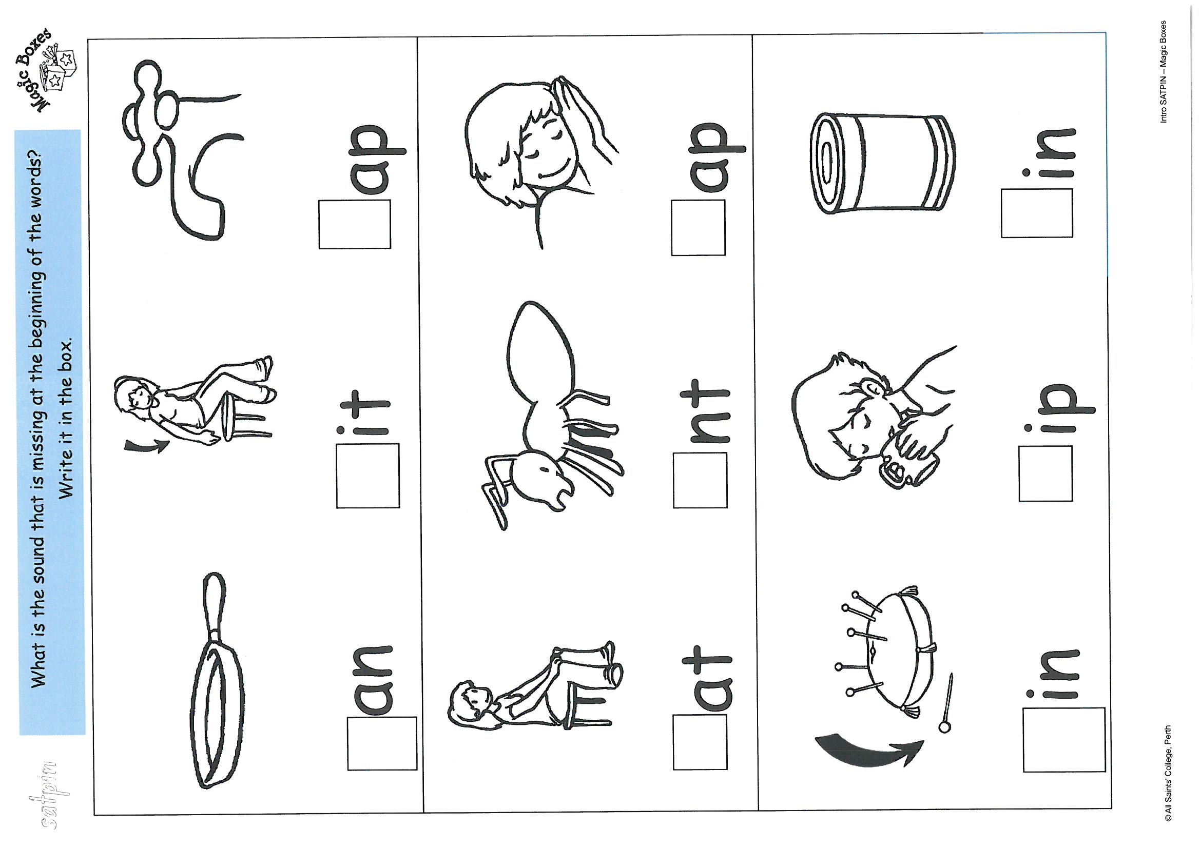 Joe blog: Jolly Phonics Worksheets Satpin