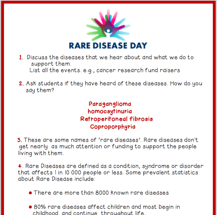 Rare Disease Day