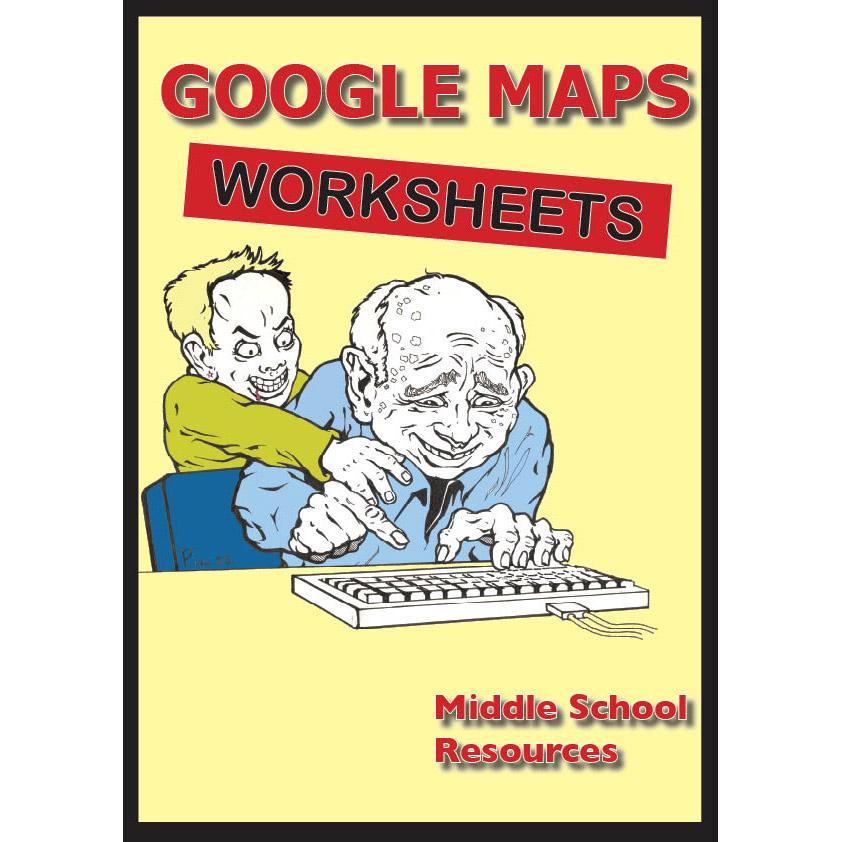 Google Maps Activity Sheets ***UPDATED***