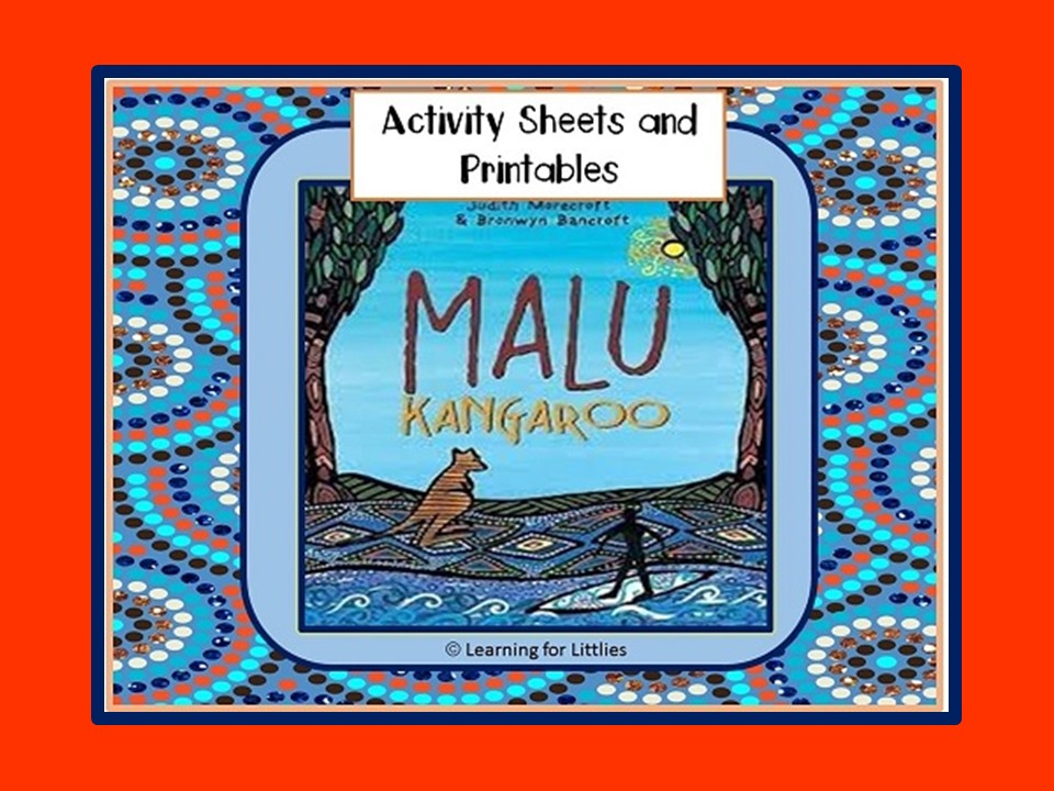 Malu Kangaroo Activity Sheets and Printables