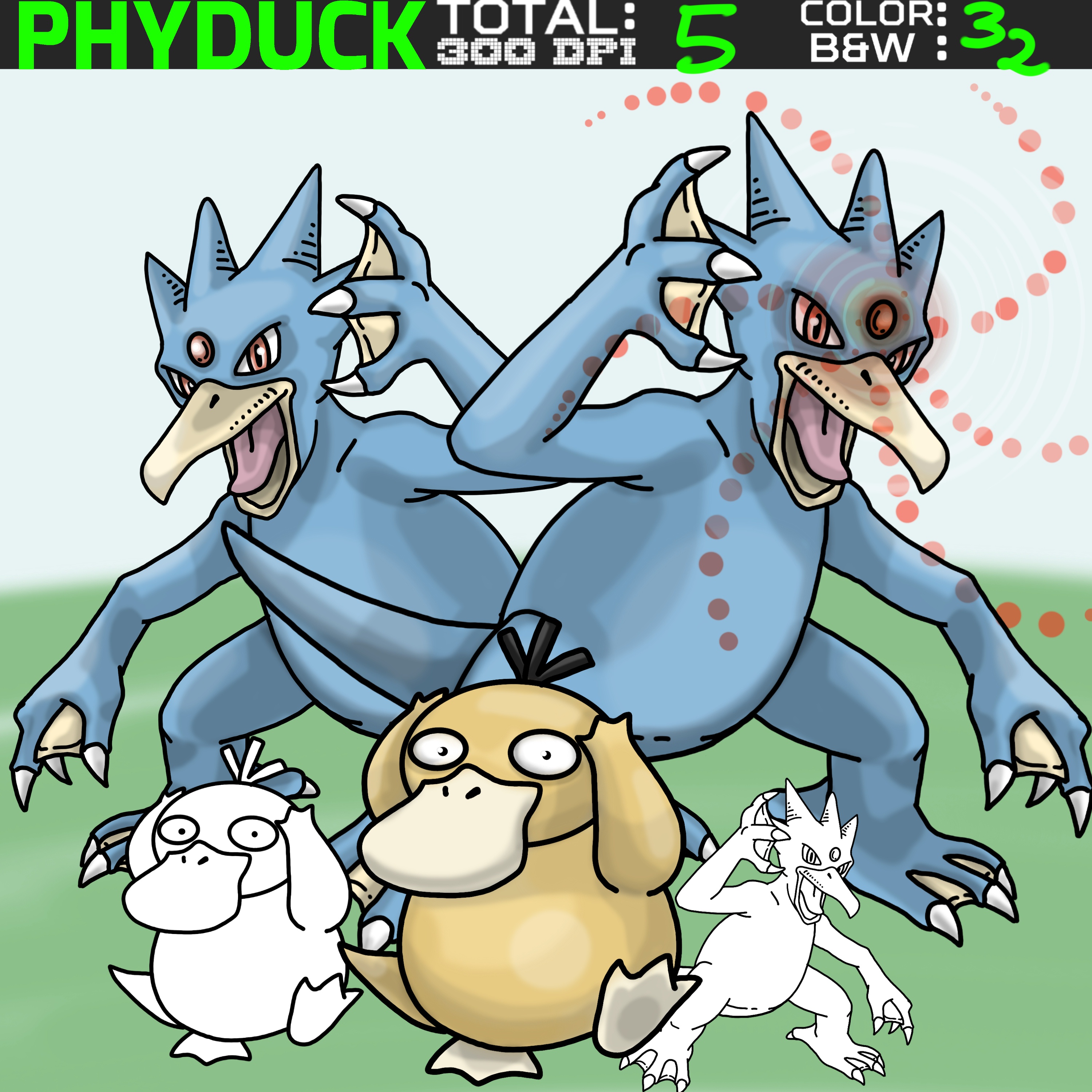 Pokemon clipart - Phyduck