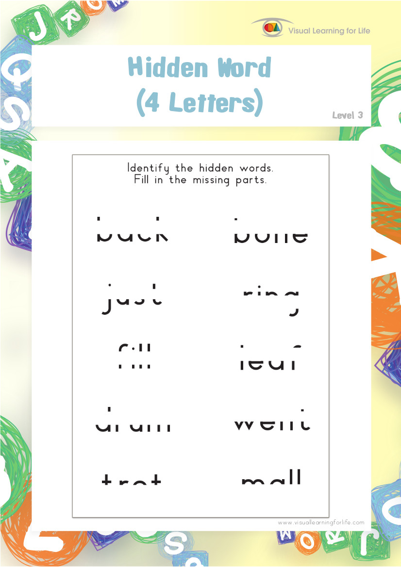 Hidden Word (4 Letters)