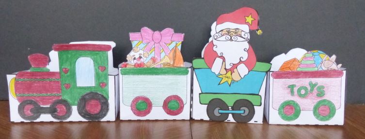Christmas Crafts - Toy Train