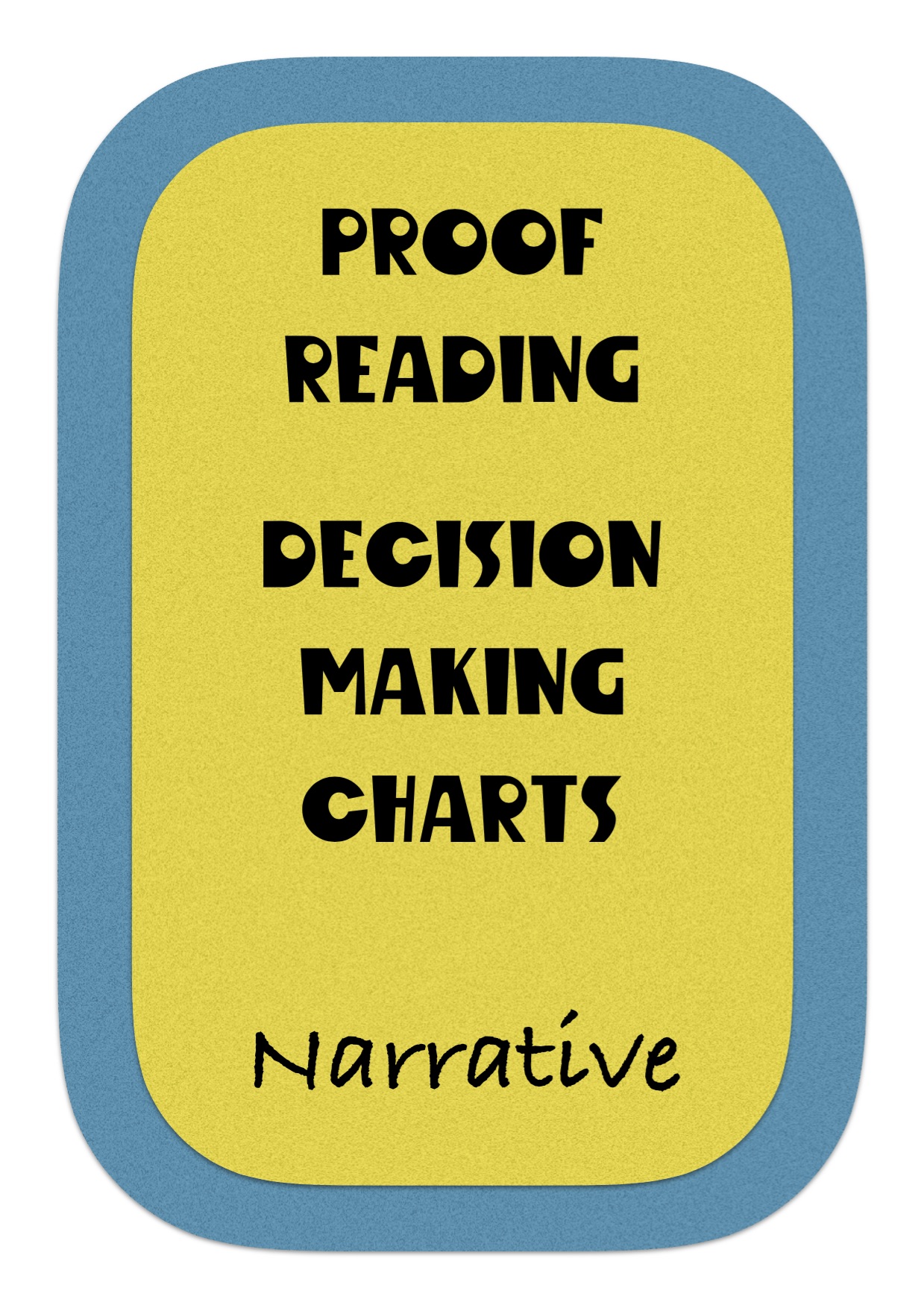 Proof Reading Charts