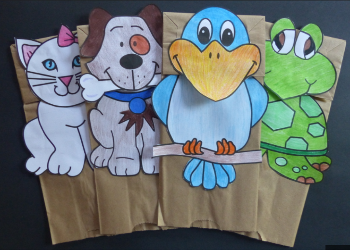 What Pet Should I Get? Paper Bag Puppets