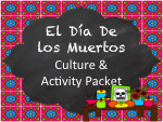 Day of the Dead (Día de los Muertos) Culture & Activity Packet