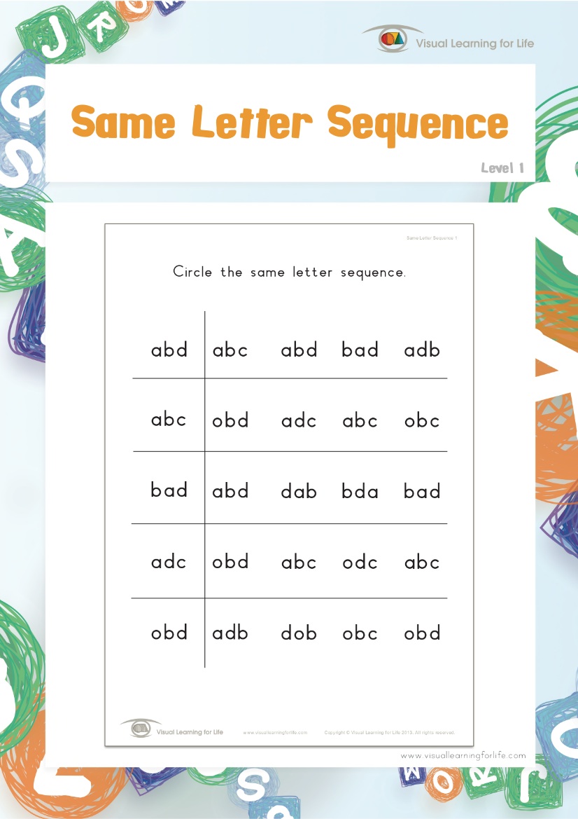 Same Letter Sequence