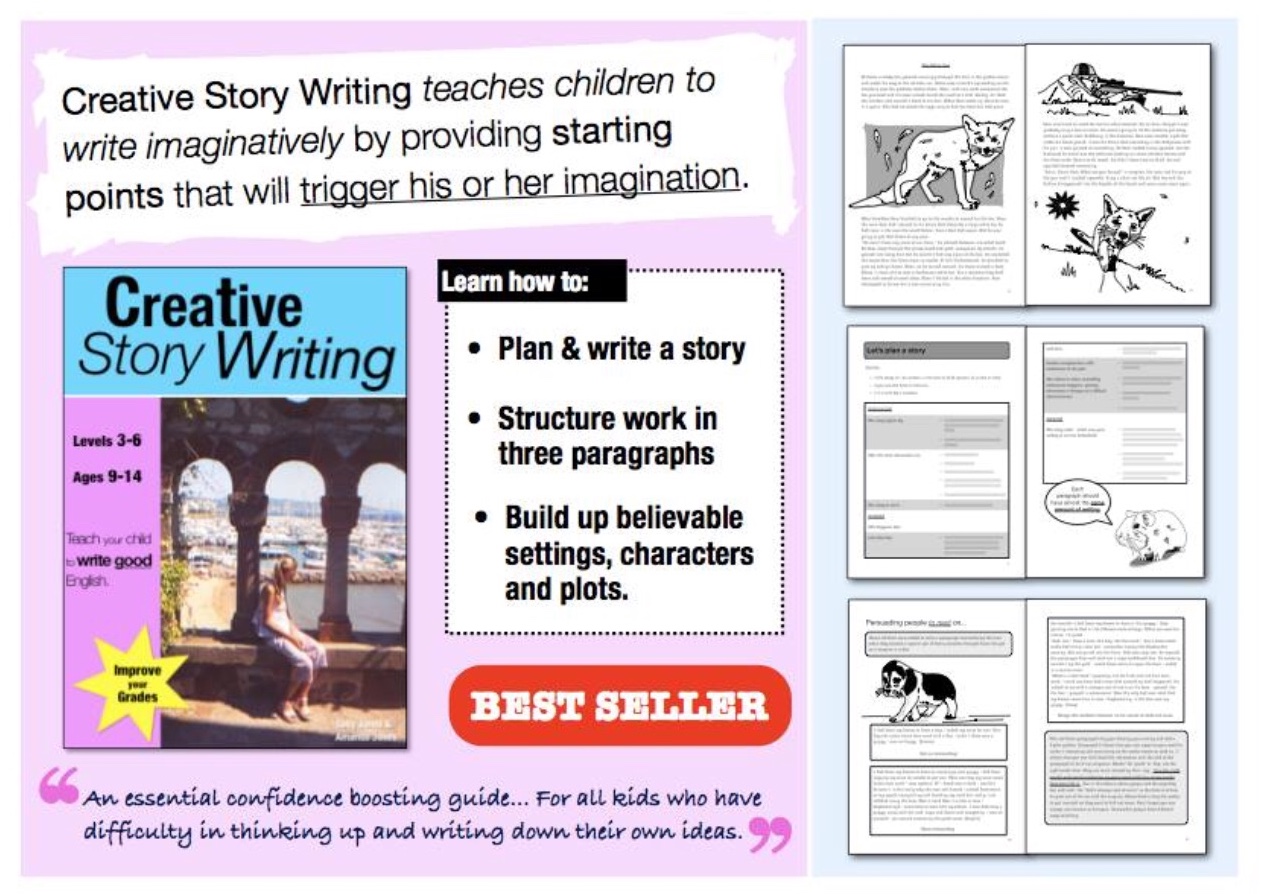 Creative Story Writing (And Work Book) 9-14 years